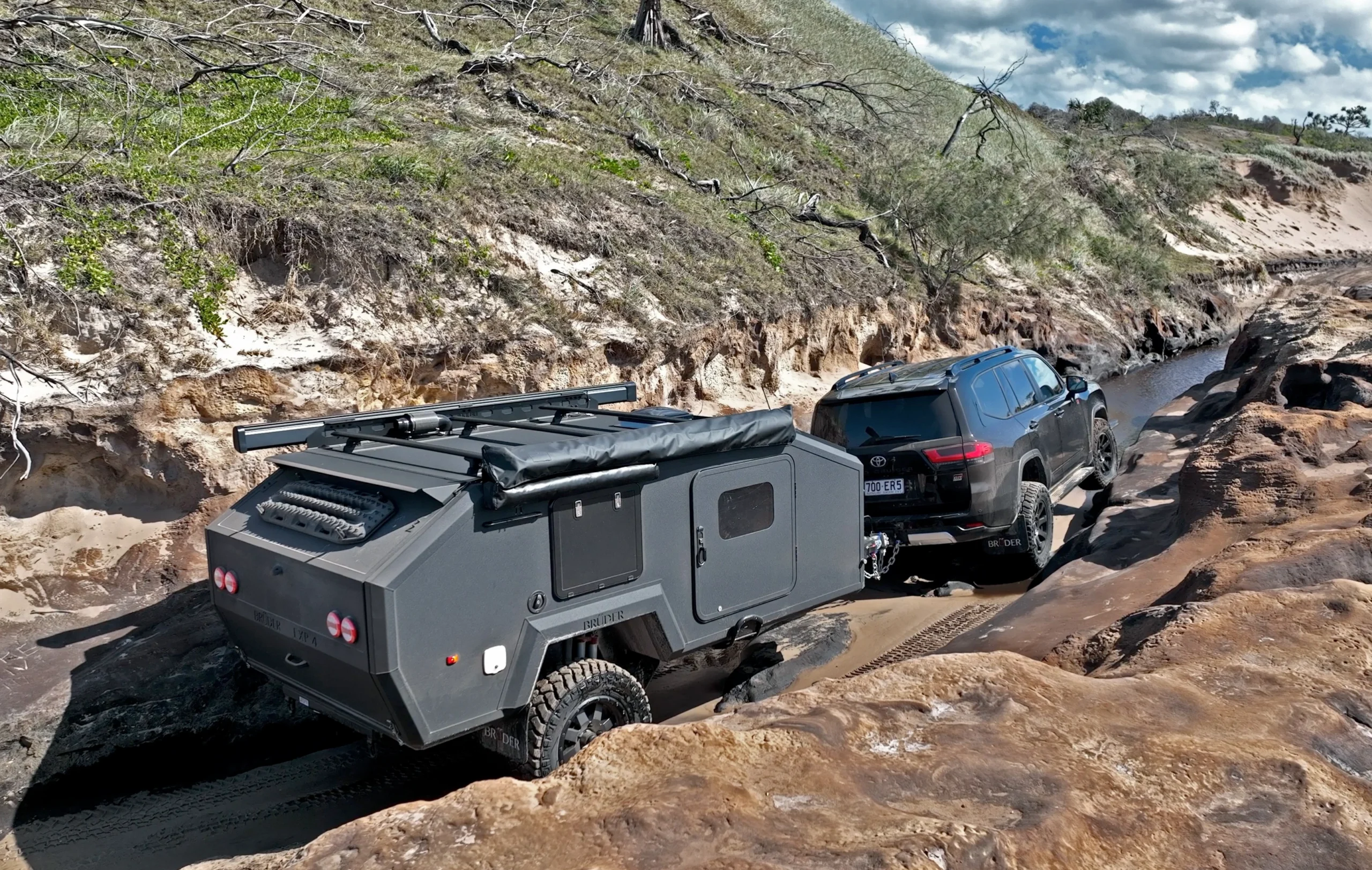 Bruder EXP-4 Suspension