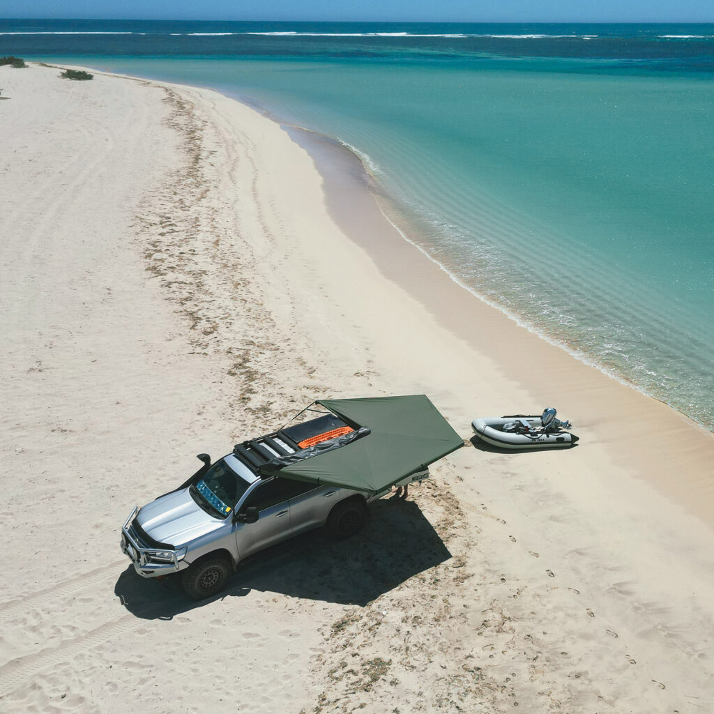 The bush Company 270 XT Awning Mk2