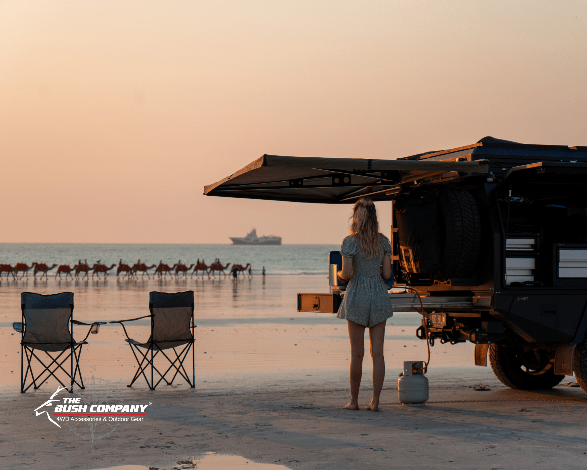 The bush company markisen Strand